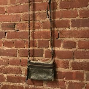 J. Crew Distressed Leather Crossbody